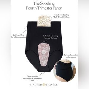 Kindred Bravely soothing fourth trimester panty